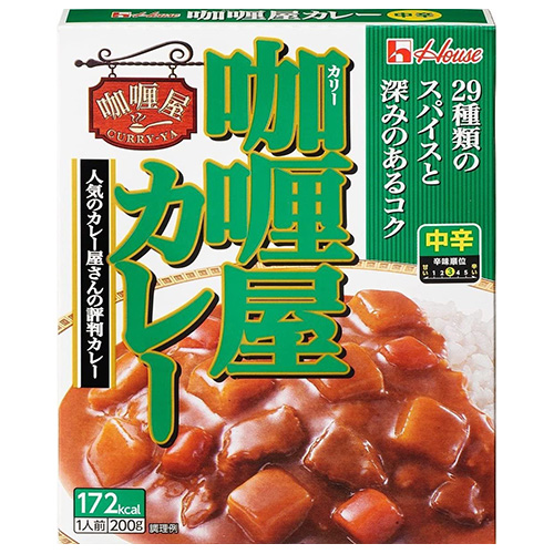 ﾊｳｽ-14 ｶﾘｰ屋ｶﾚｰ 中辛 60入
